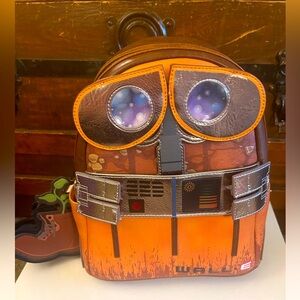 Loungefly Pixar WALL-E Lenticular Cosplay Mini Backpack- NWT